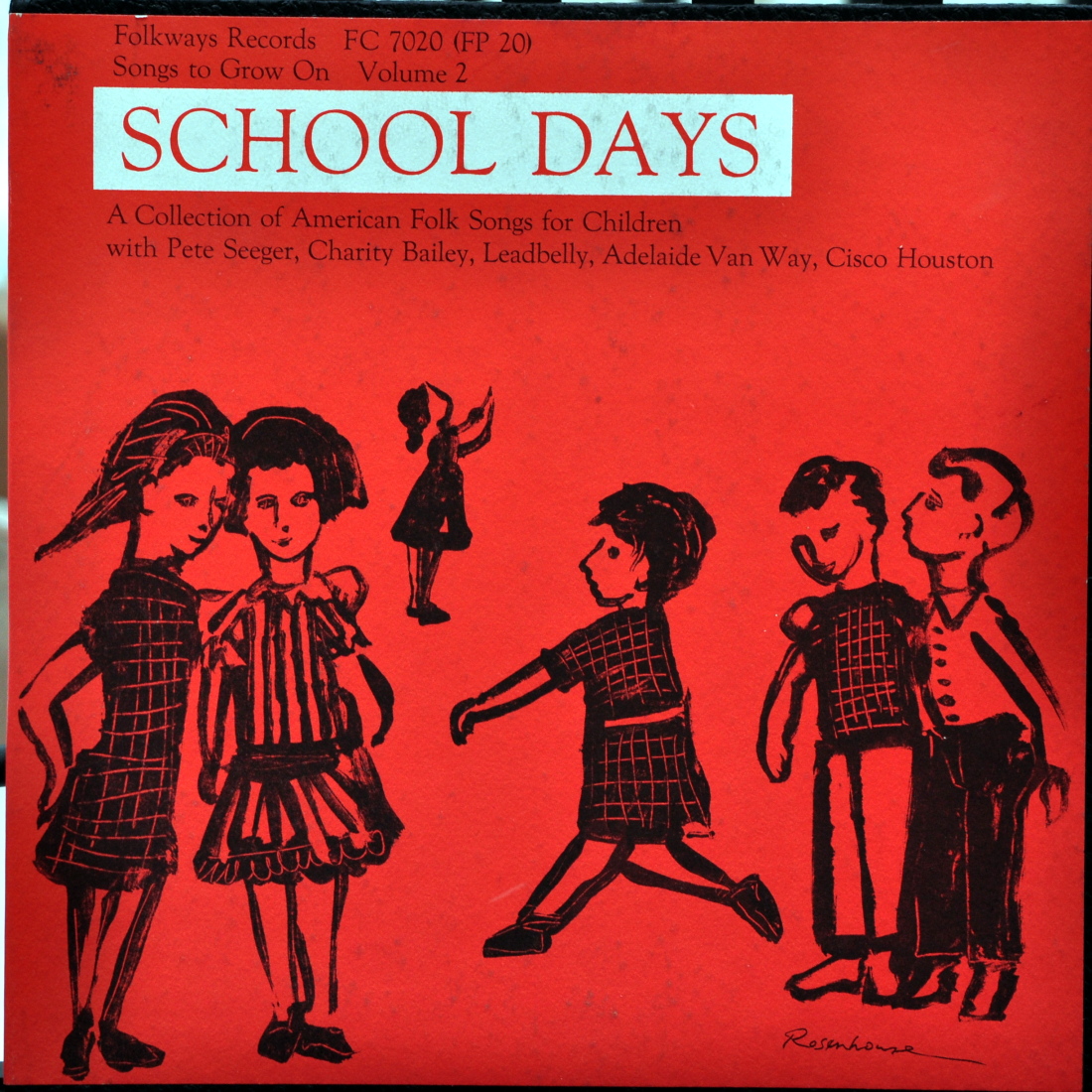 School Days LP Jacket Front