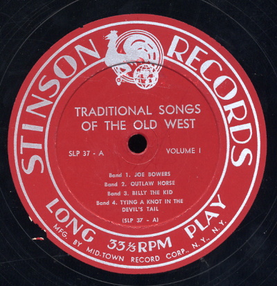 Traditional Songs of the Old West: Side A