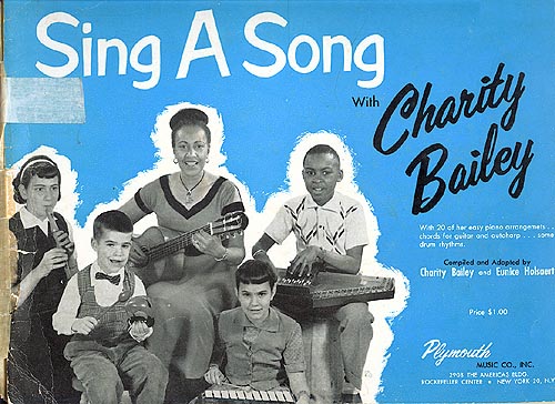 Sing A Song with Charity Bailey songbook cover