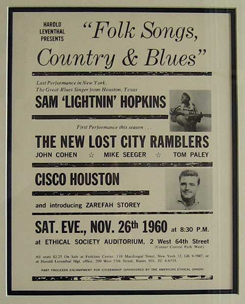 1960 Performance Poster
